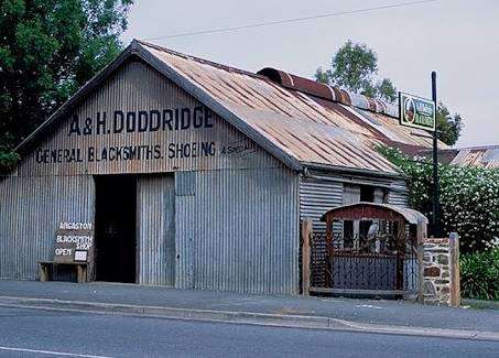 Photo: A & H Doddridge Blacksmith Shop